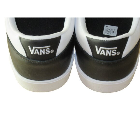 Vans Men's Lowland Cc ComfyCush Two Tone Shoes Black True White Sizes NIB - Picture 5 of 7